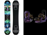 BATALEON snowboard + SWITCHBACK bindings